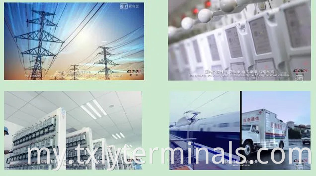 နိုင်လွန် Pre-insulated commined terminal ခရမ်းရောင်ကြေးနီ